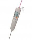 testo 826-T4 — инфракрасный термометр с лазерным целеуказателем и проникающим пищевым зондом