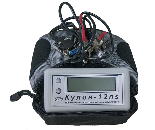 Кулон-12ns — индикатор емкости свинцовых аккумуляторов